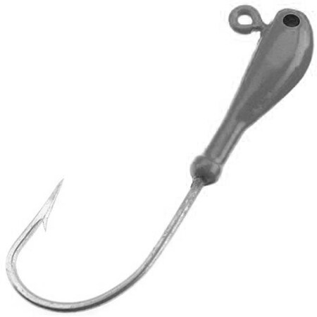 Bromas 0.03 oz Replacement Ball Jig Heads, Black, 10PK BR2984671